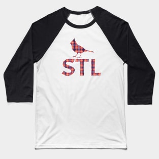 Cardinals Plaid Baseball T-Shirt